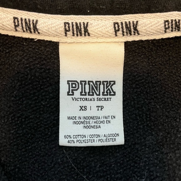 PINK Black Quarter-Zip - Picture 3 of 3